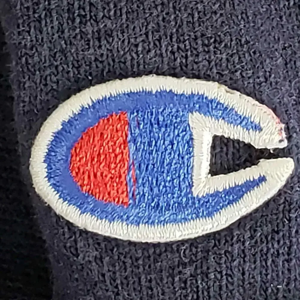 Vintage Champion Shirt Cornell University Tee Navy Blue Men's Size Medium M - Picture 5 of 8